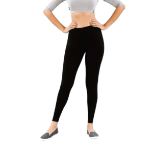 MAGUVA LARISA Ankle Length Legging - Light Weight & Stretchable - Black