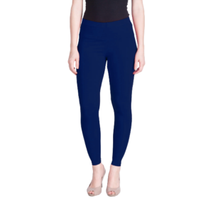 MAGUVA LARISA Ankle Length Legging - Light Weight & Stretchable - Navy Blue